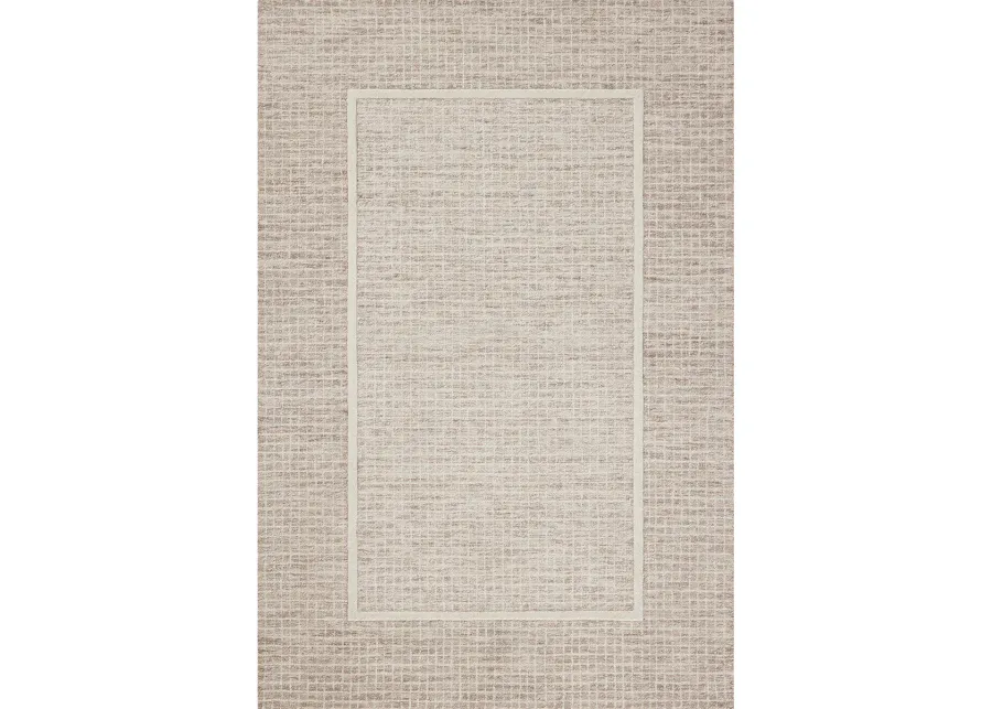 Briggs BRG-01 Blush / Ivory 2''6" x 7''6" Rug by Chris Loves Julia