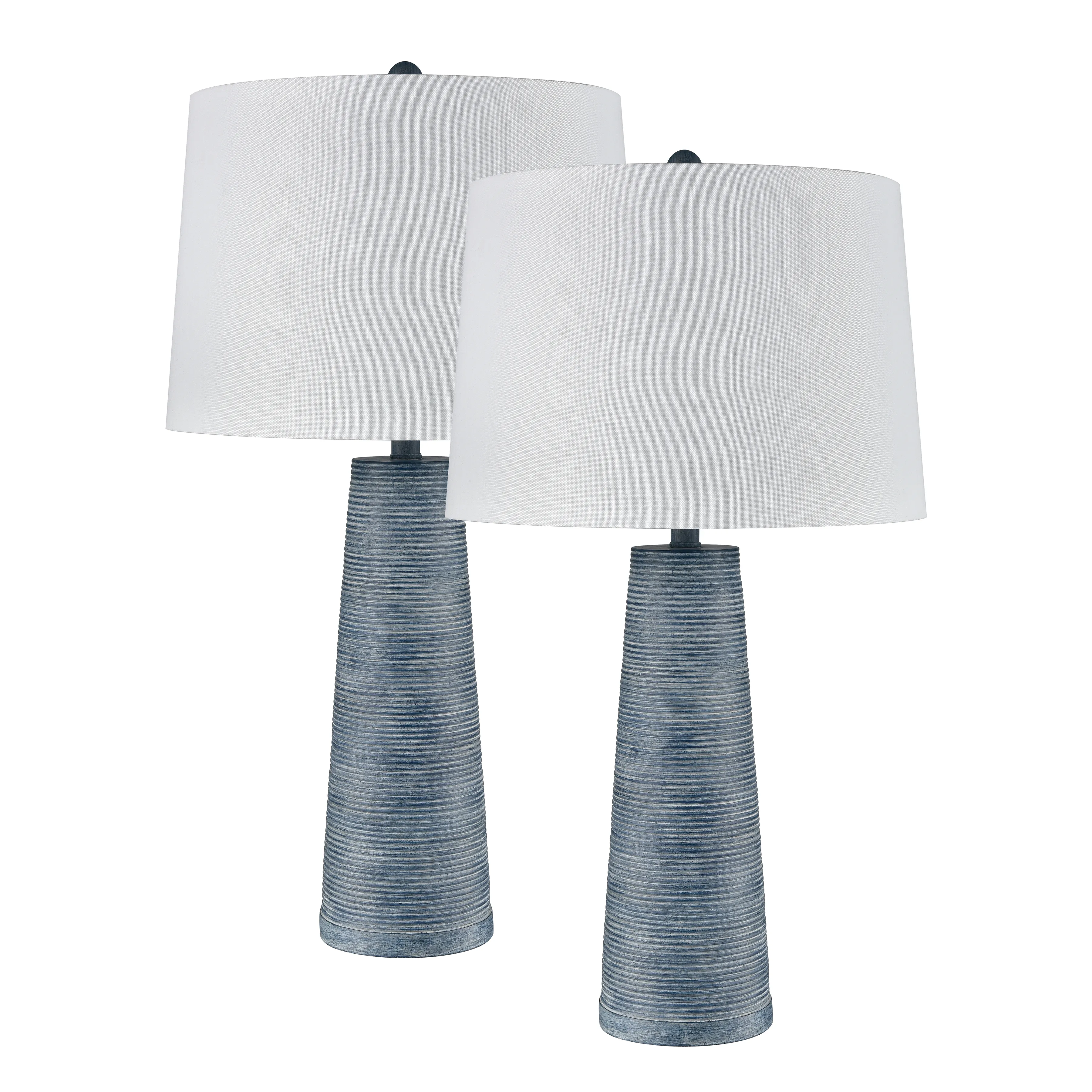 Kent 31'' High Dark Blue 1-Light Table Lamp Set