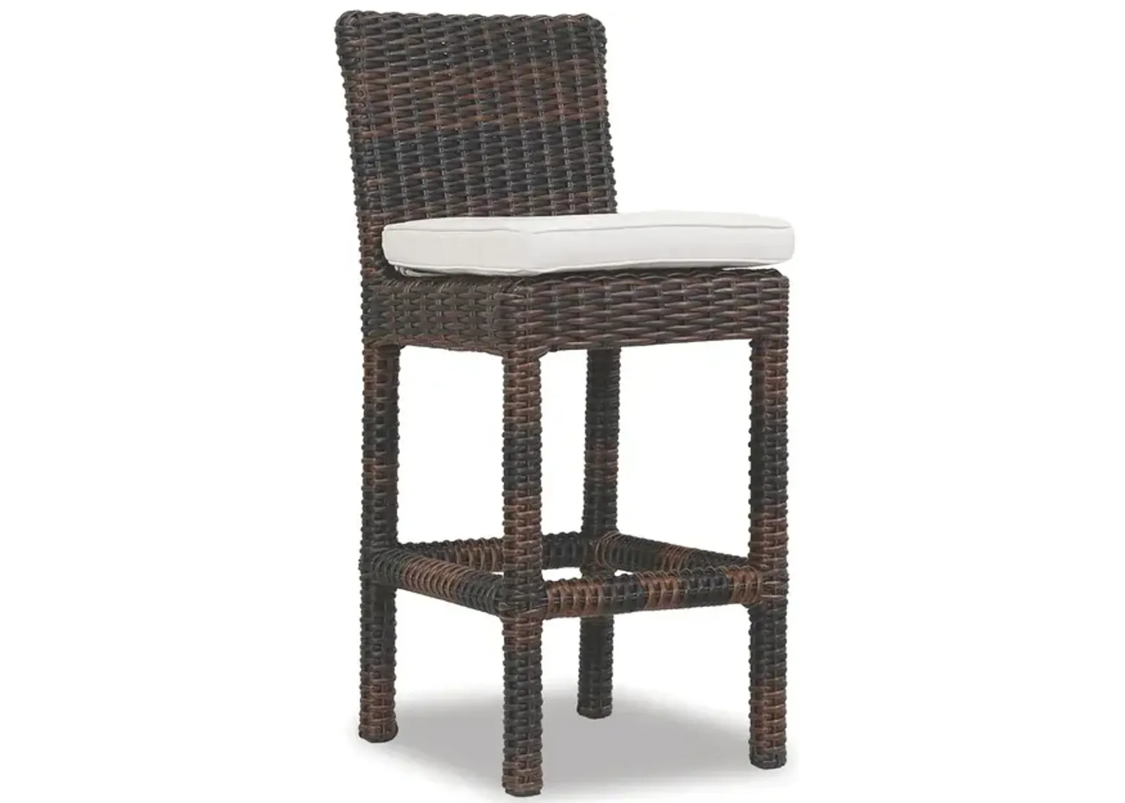 Montecito Counter Stool in Canvas Flax w/ Self Welt