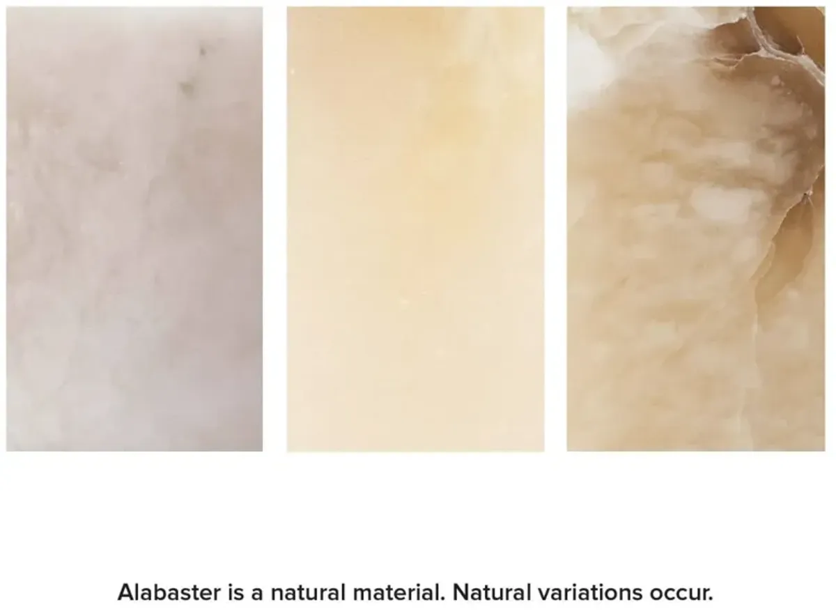 Hazel Alabaster Uplight