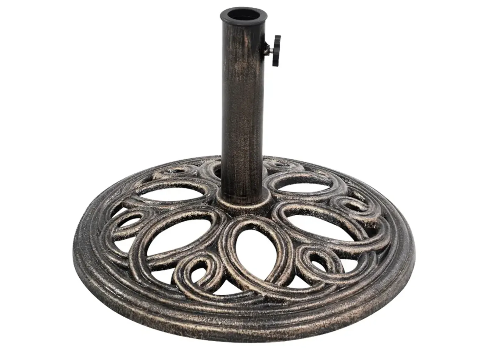 23 Pounds 17 3/4 Inch Round Umbrella Base Stand