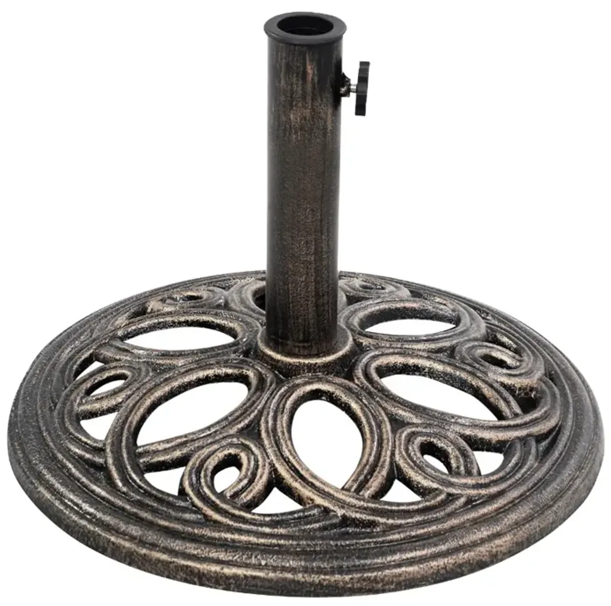 23 Pounds 17 3/4 Inch Round Umbrella Base Stand