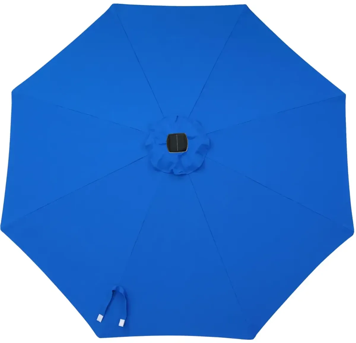 Sunnydaze 9 ft Solar Sunbrella Patio Umbrella with Tilt