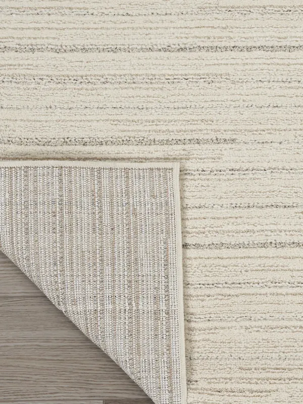 Andes AND01 Ivory/Gray 5'3" x 7'3" Rug
