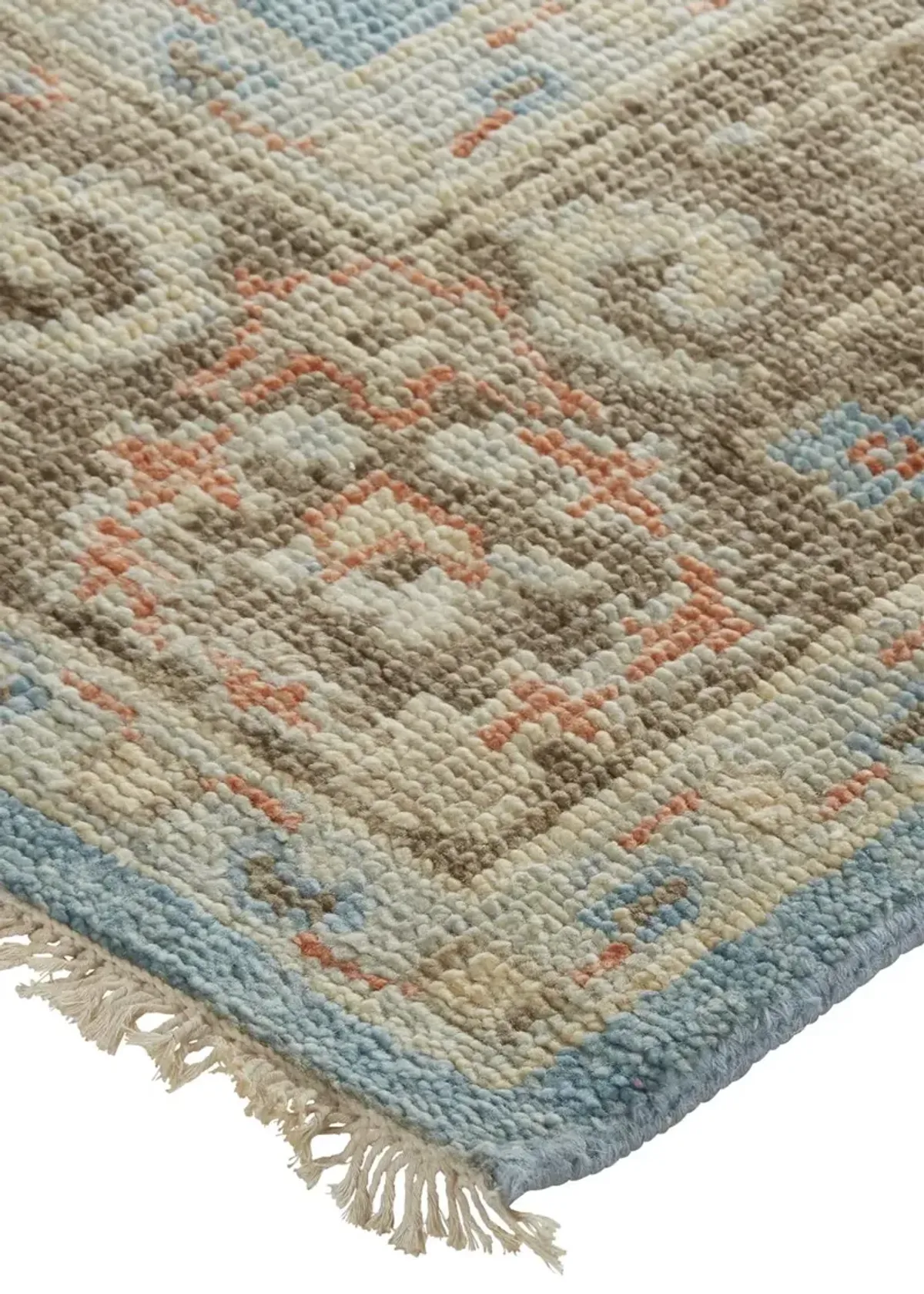 Beall 6710F Blue/Brown 2' x 3' Rug