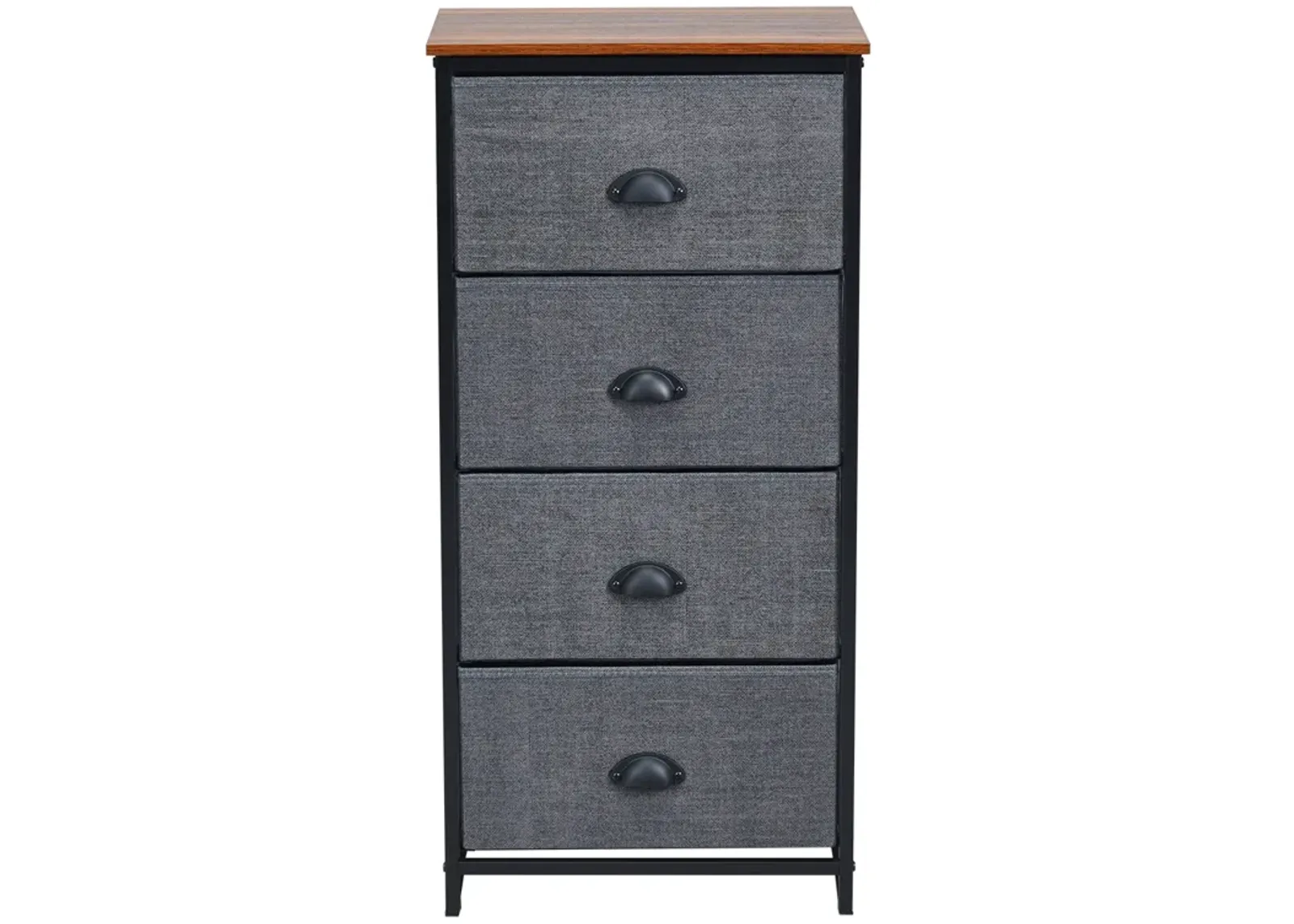 Chest Storage Tower Side Table Display Storage with 4 Drawers