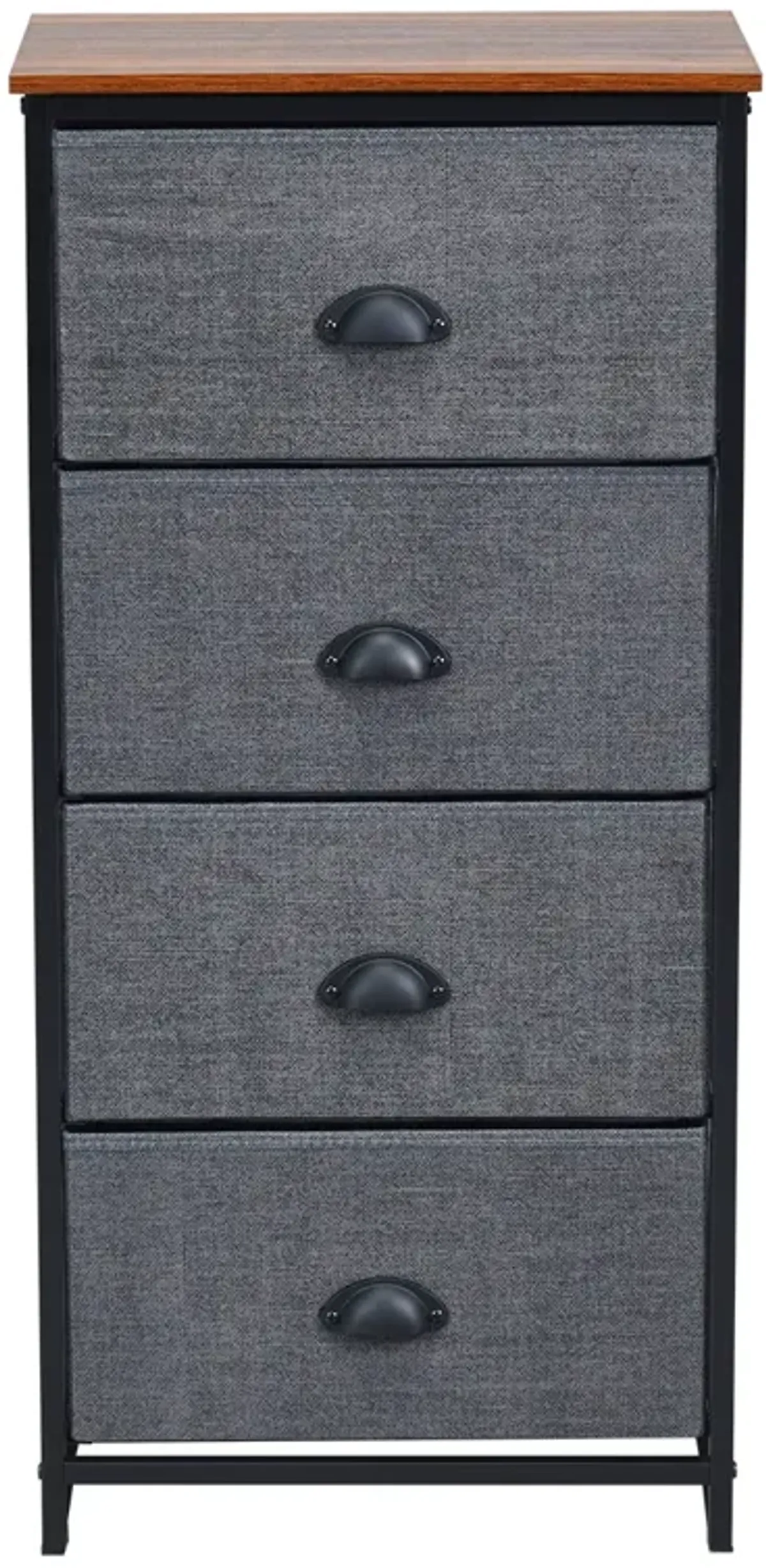 Chest Storage Tower Side Table Display Storage with 4 Drawers