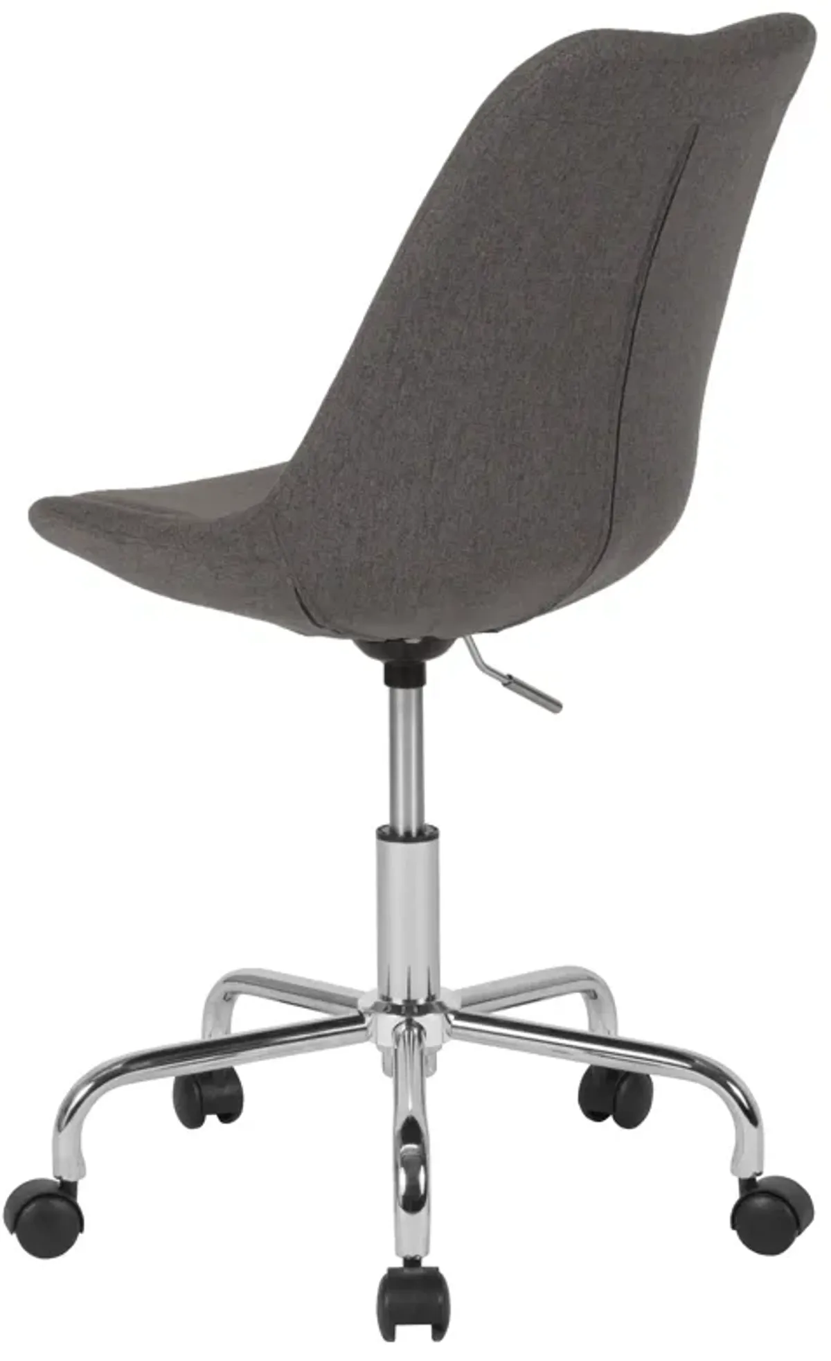 Aurora Series Mid-Back Fabric Task Office Chair with Pneumatic Lift and Chrome Base