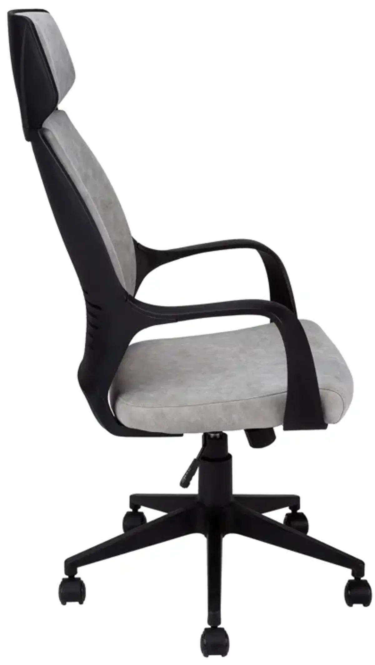 Monarch Specialties I 7250 Office Chair, Adjustable Height, Swivel, Ergonomic, Armrests, Computer Desk, Work, Metal, Fabric, Grey, Black, Contemporary, Modern