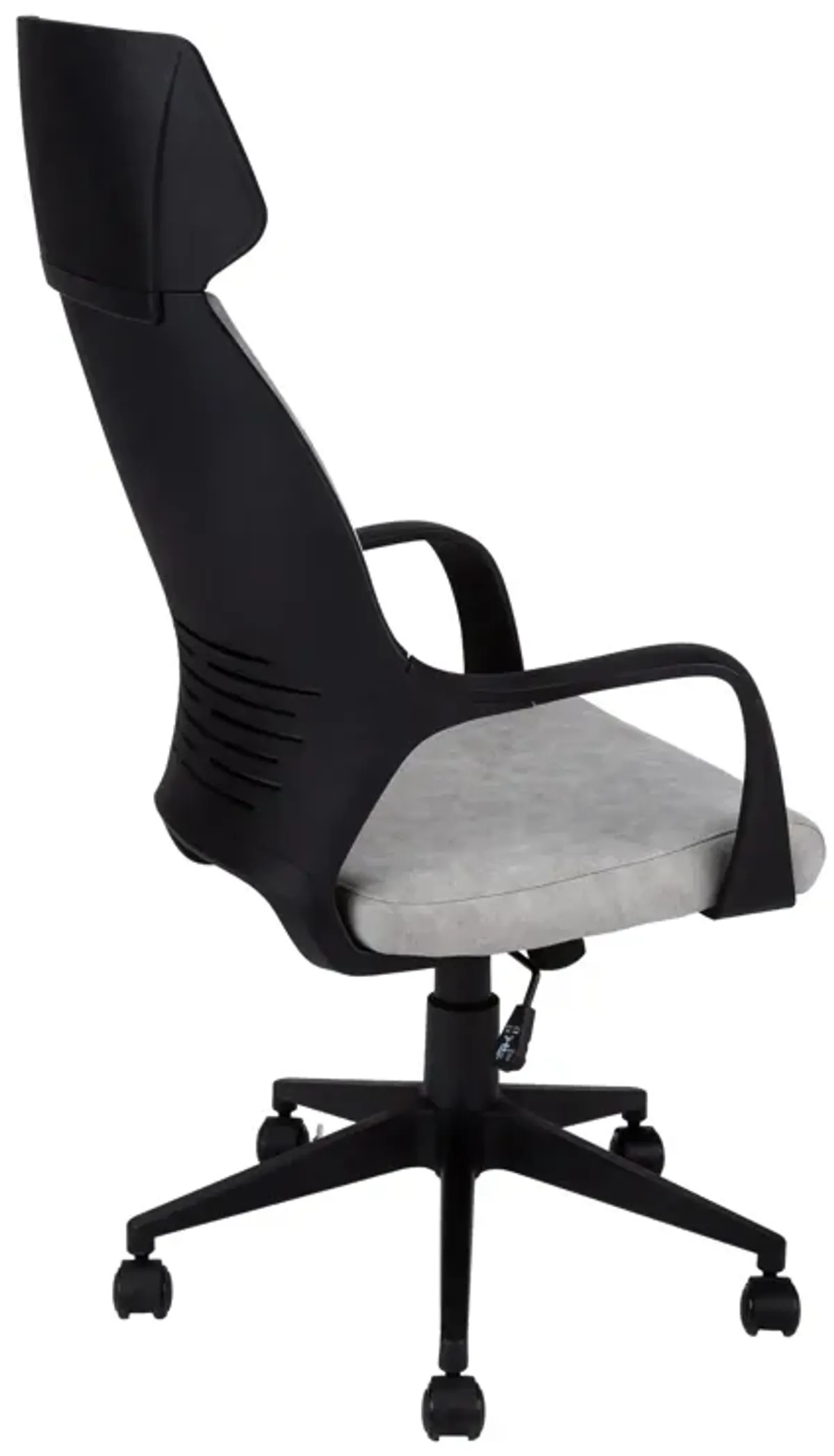 Monarch Specialties I 7250 Office Chair, Adjustable Height, Swivel, Ergonomic, Armrests, Computer Desk, Work, Metal, Fabric, Grey, Black, Contemporary, Modern