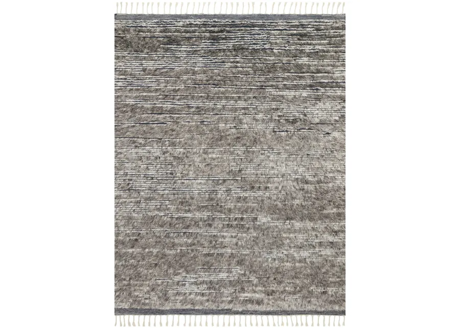 Khalid KF04 Pewter/Ink 9'6" x 13'6" Rug