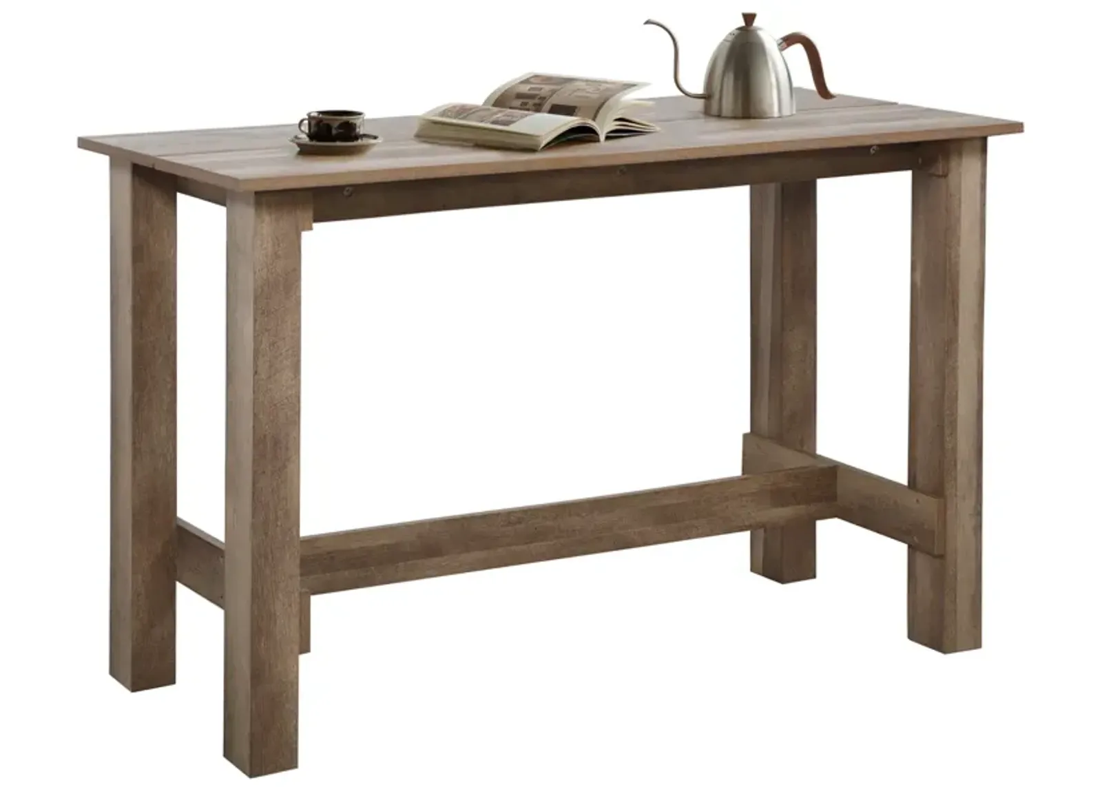 Jaxpety Rustic Counter Bar Table