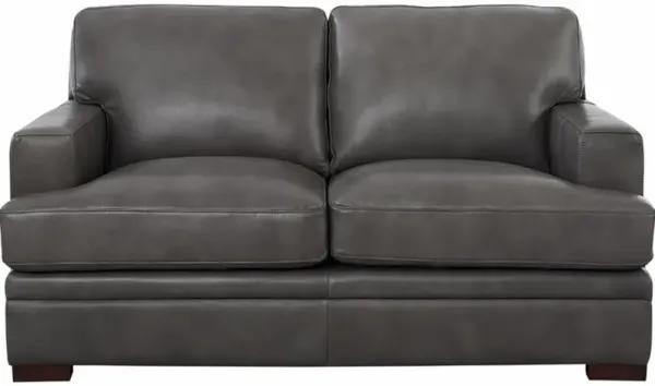 Georgia Top Grain Leather Loveseat