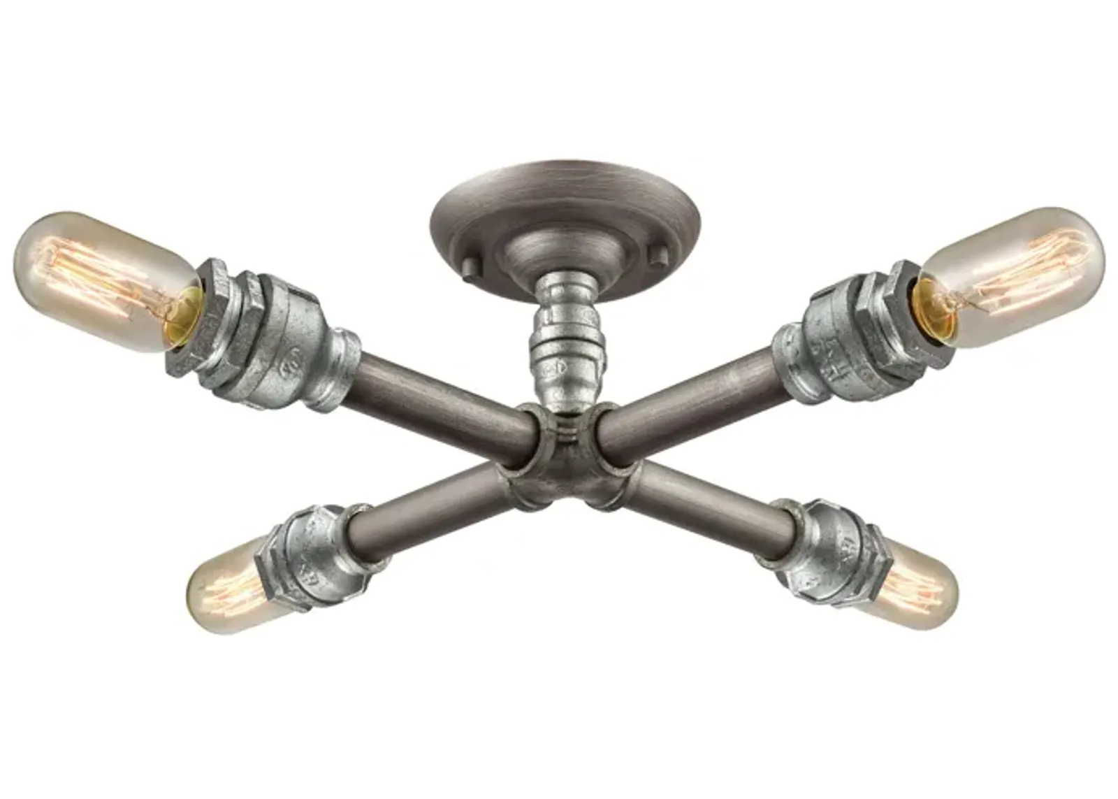 Cast Iron Pipe Semi Flush Mount