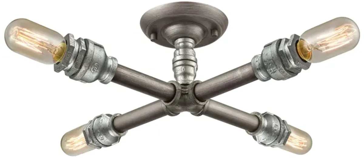 Cast Iron Pipe Semi Flush Mount