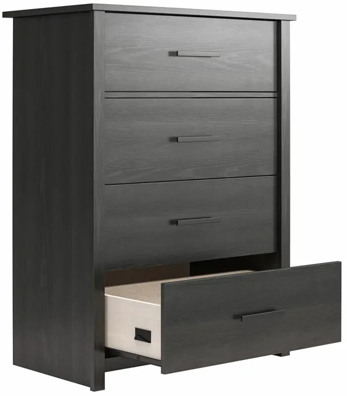 EZ Build Brookshore Tall 4-Drawer Dresser