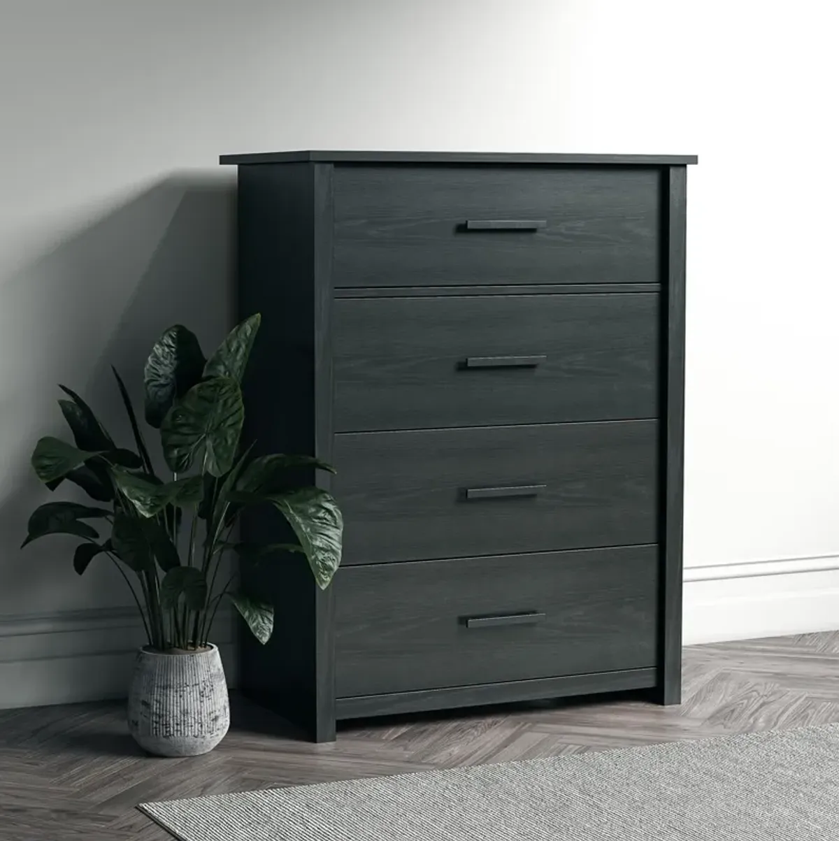 EZ Build Brookshore Tall 4-Drawer Dresser