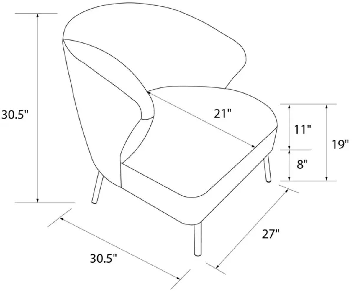 Alice Upholstered Accent Chair