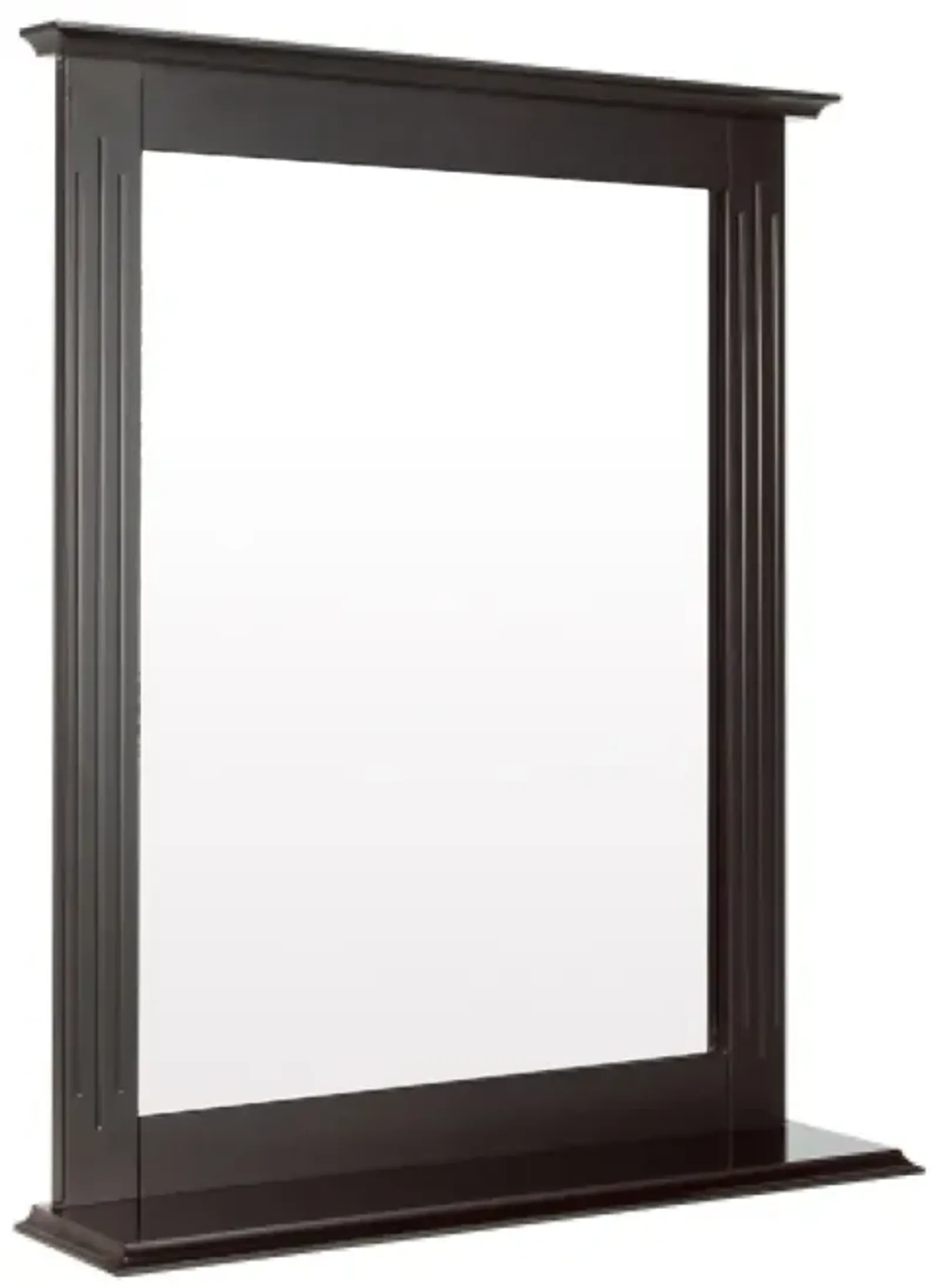 Wall-Mounted Multipurpose Vanity Mirror with Shelf