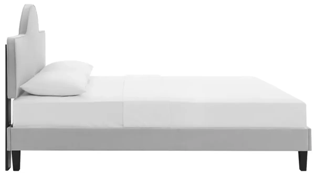 Soleil Performance Velvet Queen Bed