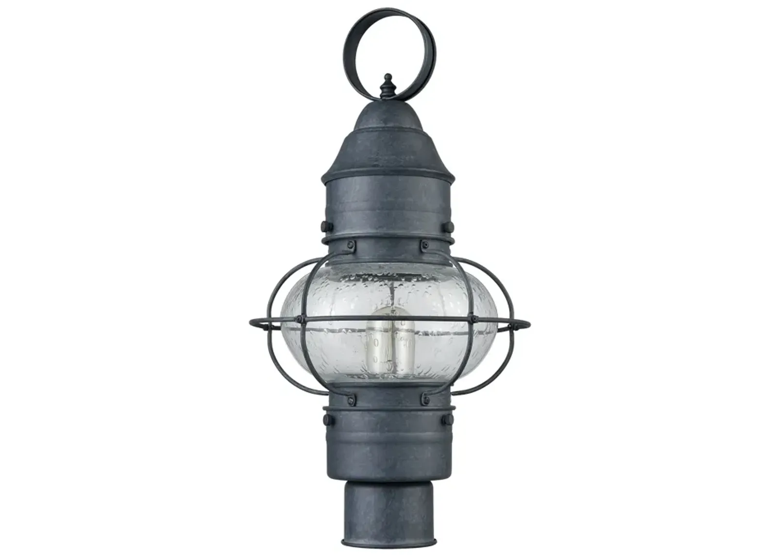 Onion 19'' Grey High Outdoor Post Light