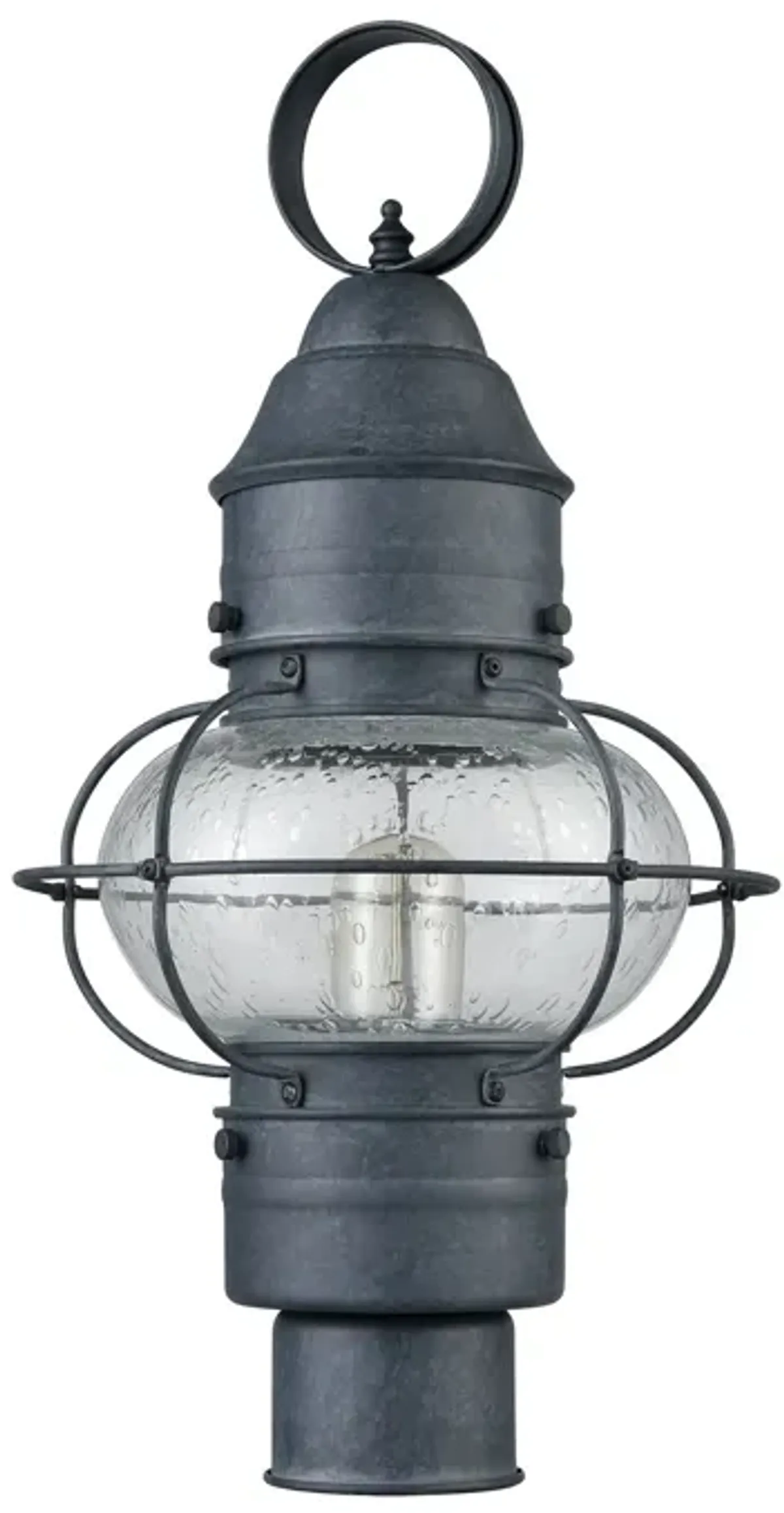 Onion 19'' Grey High Outdoor Post Light