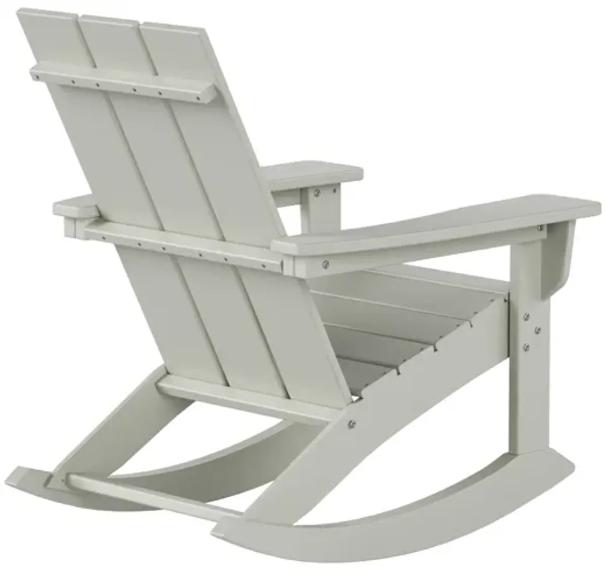 WestinTrends Modern Adirondack Outdoor Rocking Chair