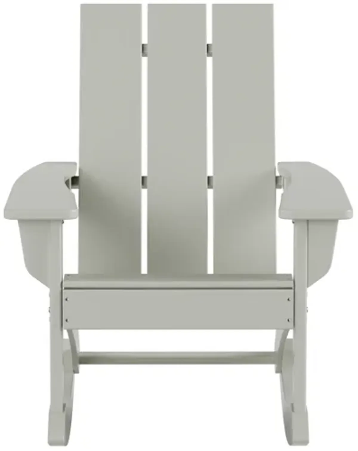 WestinTrends Modern Adirondack Outdoor Rocking Chair