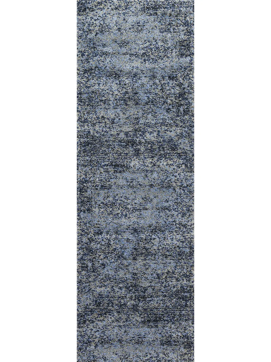 Viera VR06 Light Blue/Grey 2'5" x 7'7" Rug