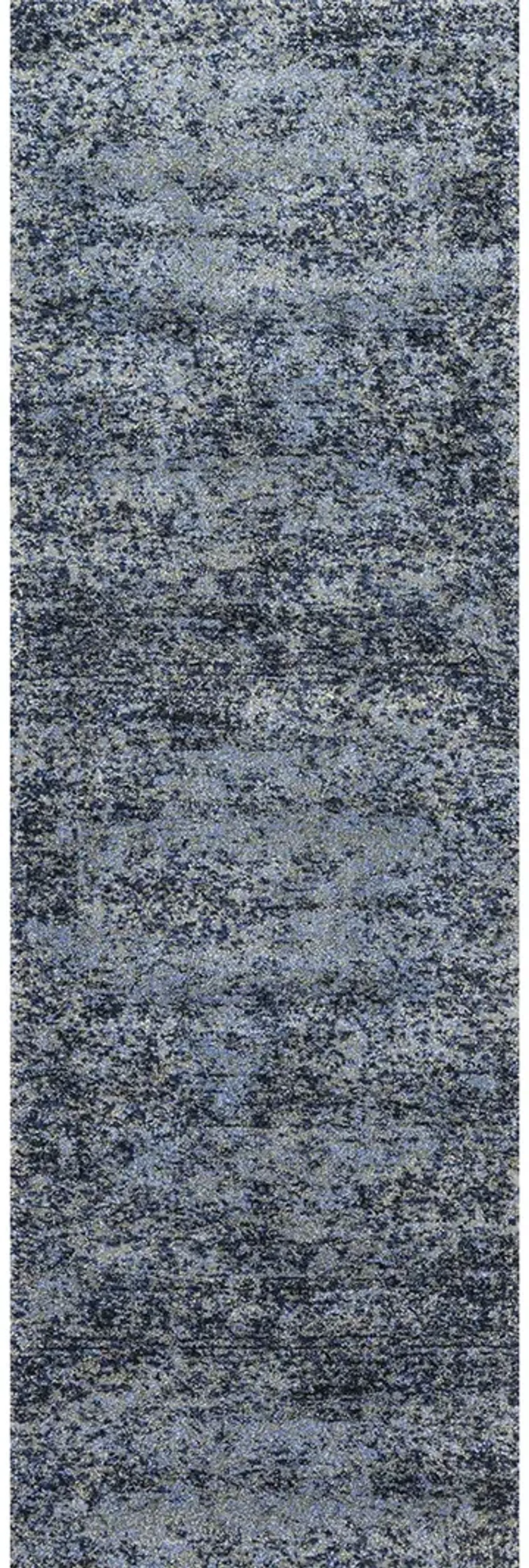 Viera VR06 Light Blue/Grey 2'5" x 7'7" Rug