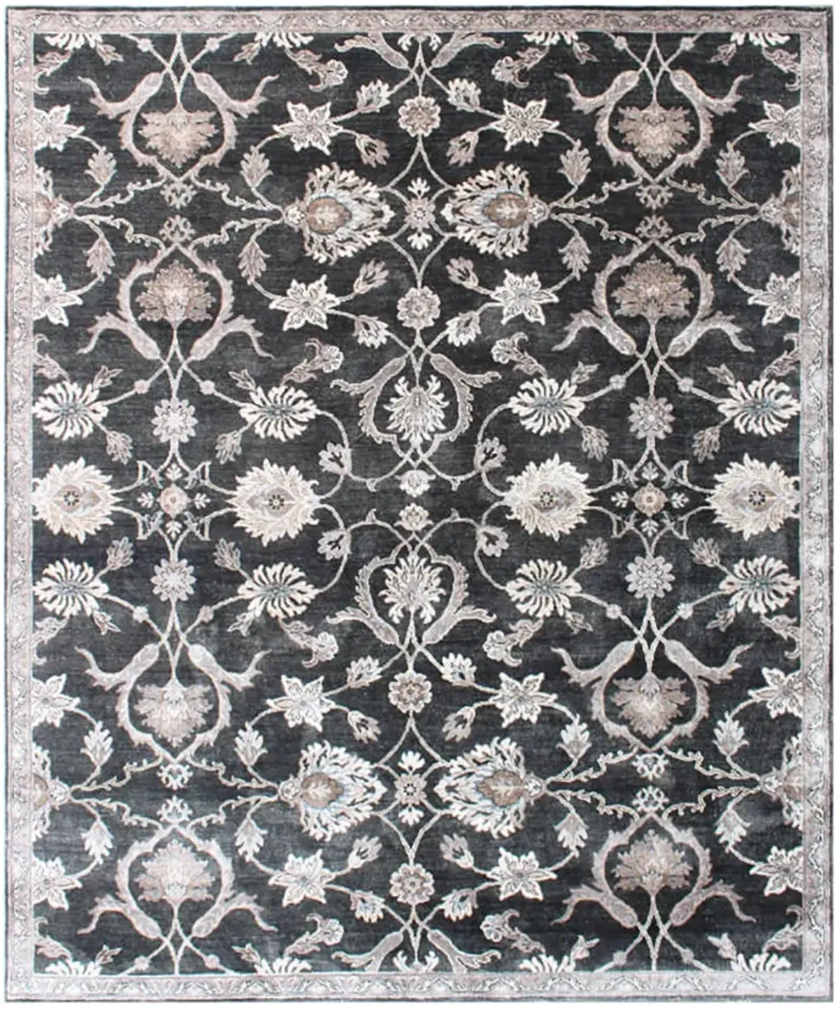 Sophia SOP74008B Charcoal 8" x 10" Rug