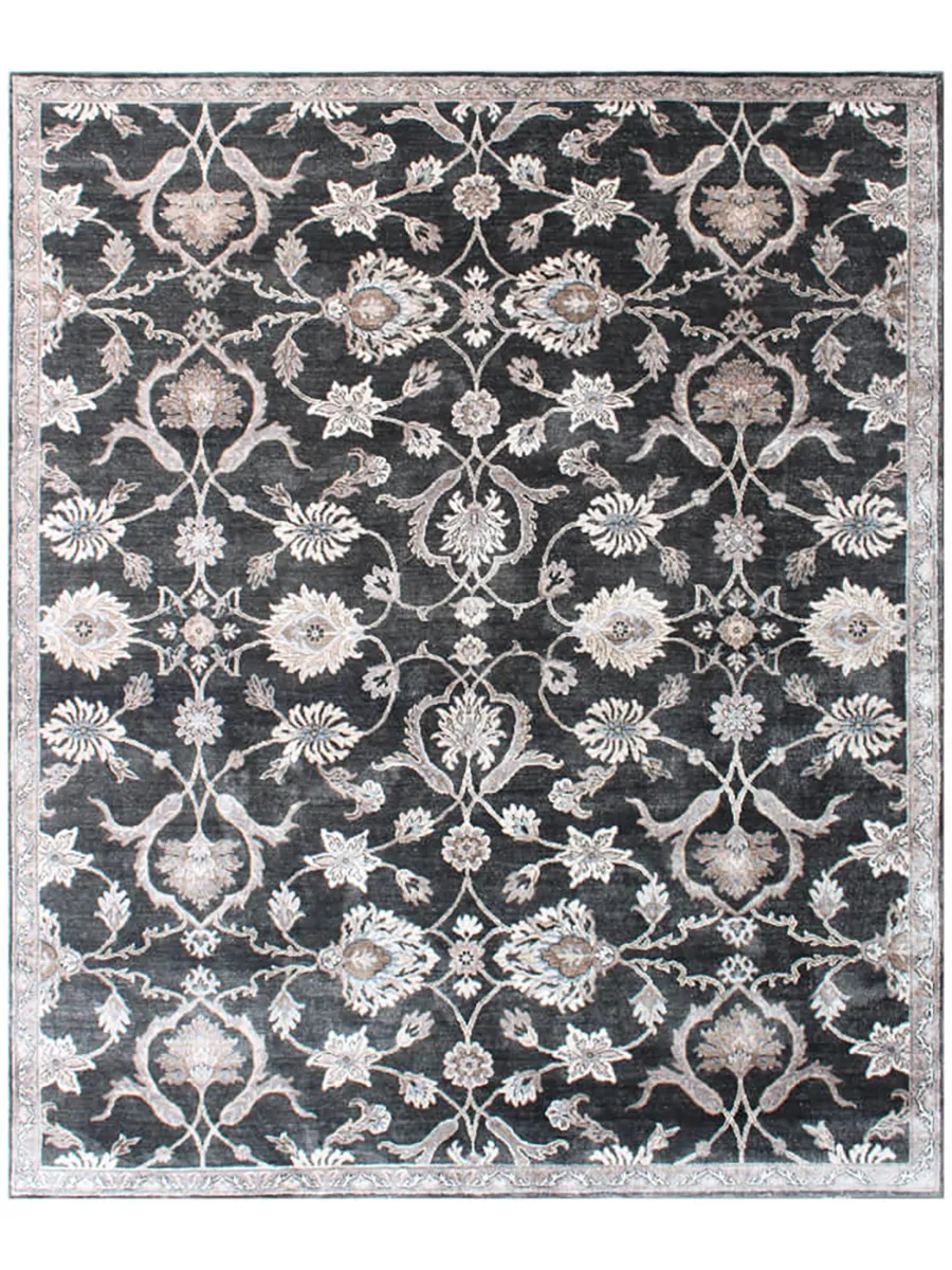 Sophia SOP74008B Charcoal 8" x 10" Rug