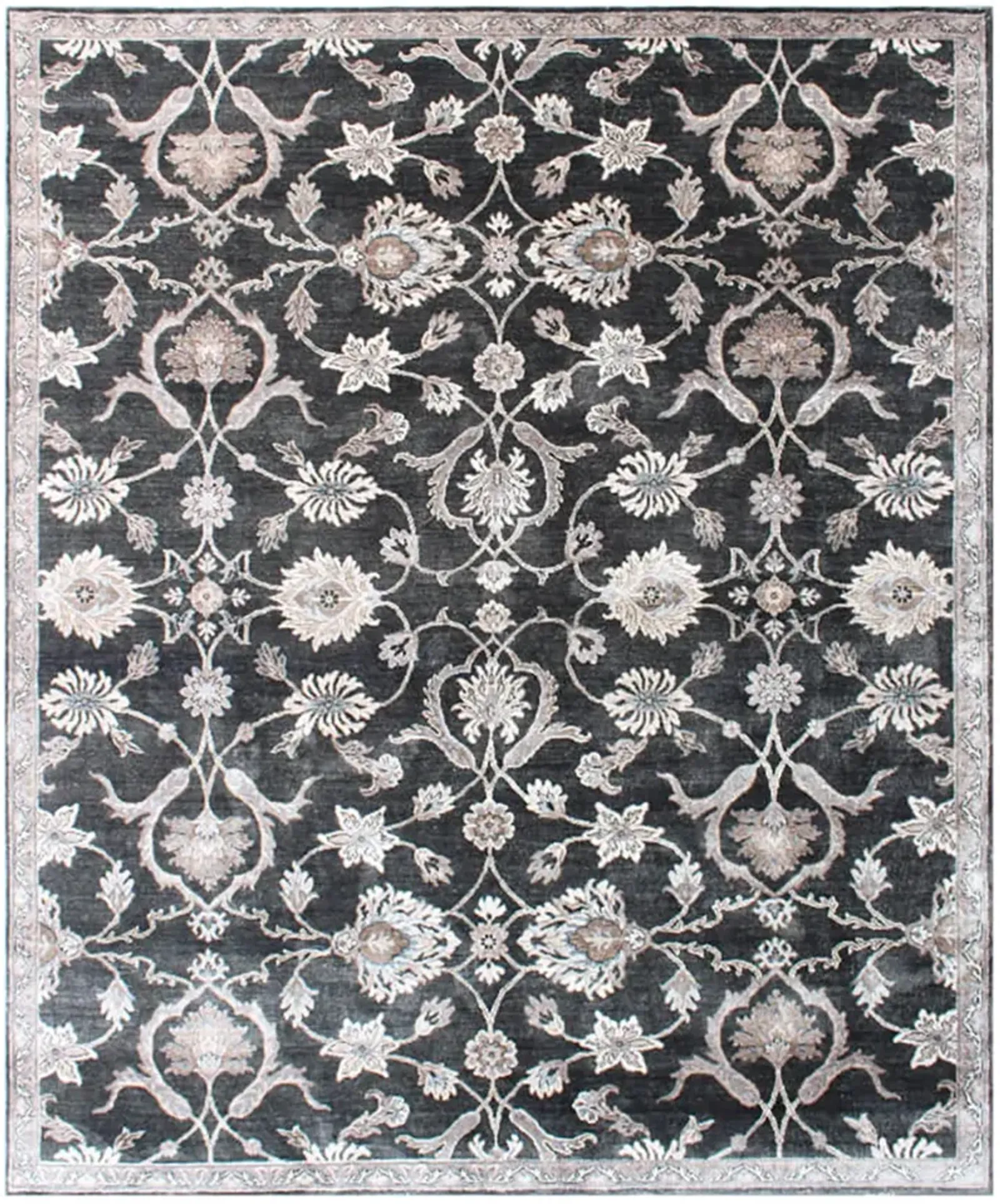 Sophia SOP74008B Charcoal 8" x 10" Rug