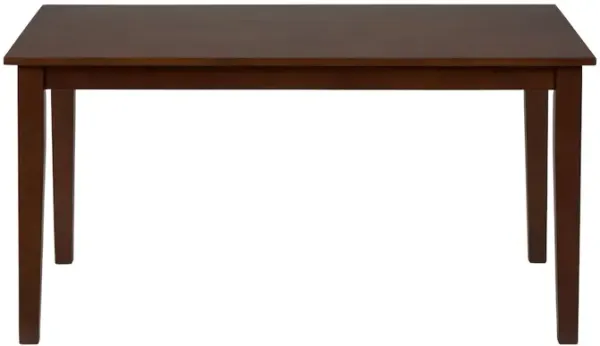 Jofran Simplicity Solid Wood Classic 60 Rectangle Dining Table