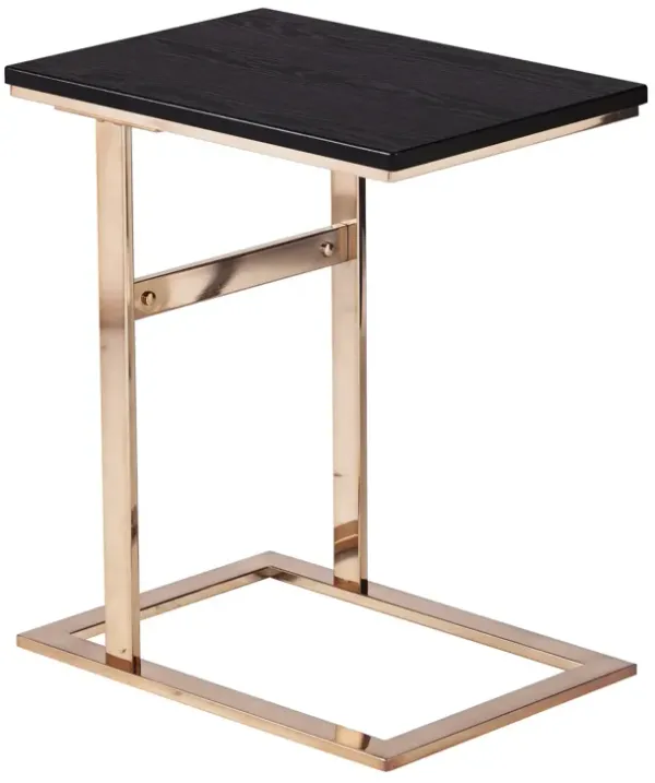 Rectangular End Table with Minimalist Frame, Contemporary Accent for Home Decor