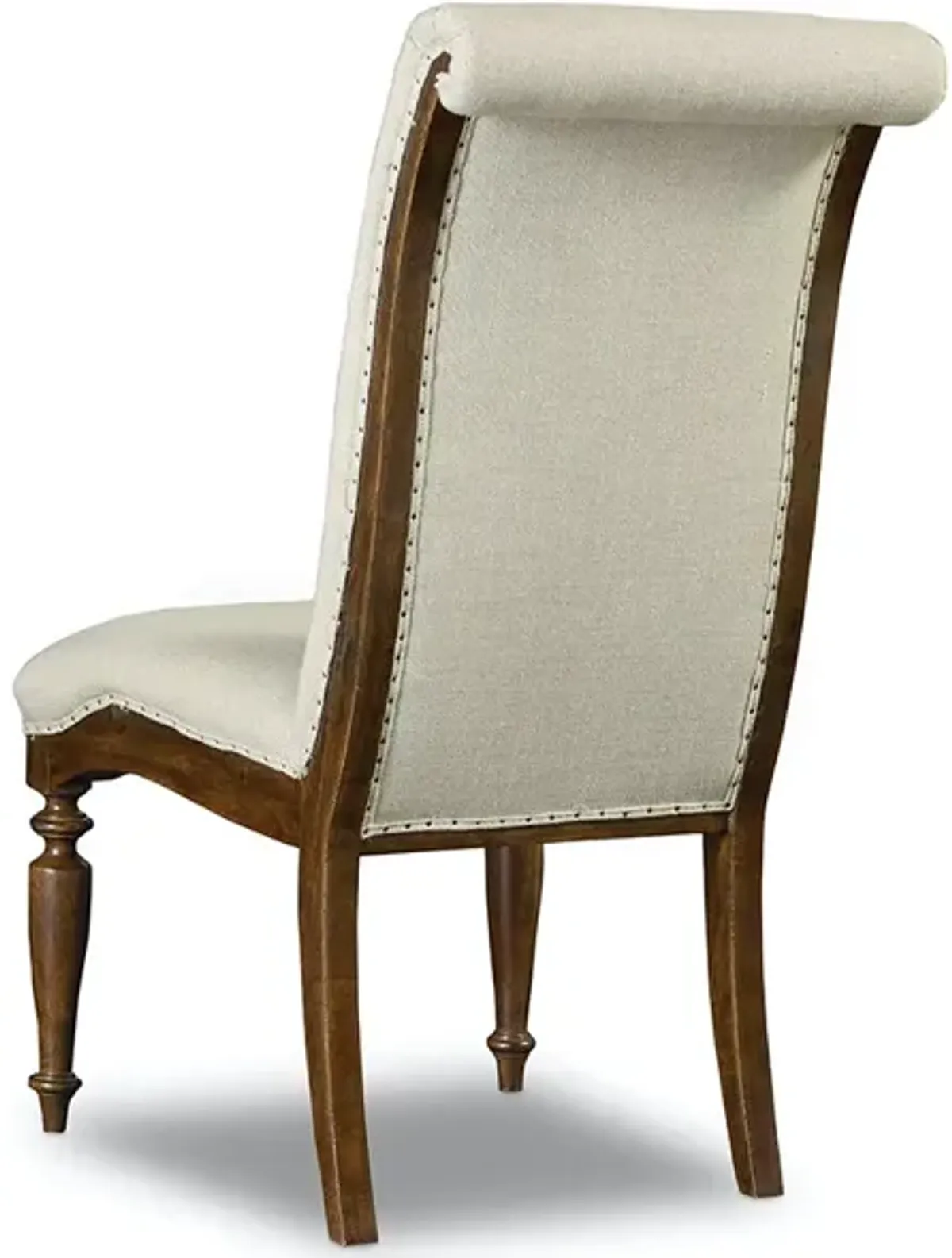 Archivist Upholstered Side Chair In Beige