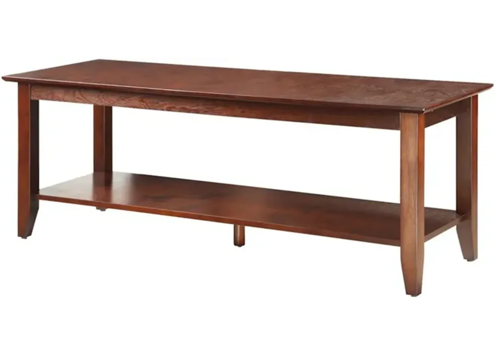 Convience Concept, Inc. American Heritage Coffee Table with Shelf