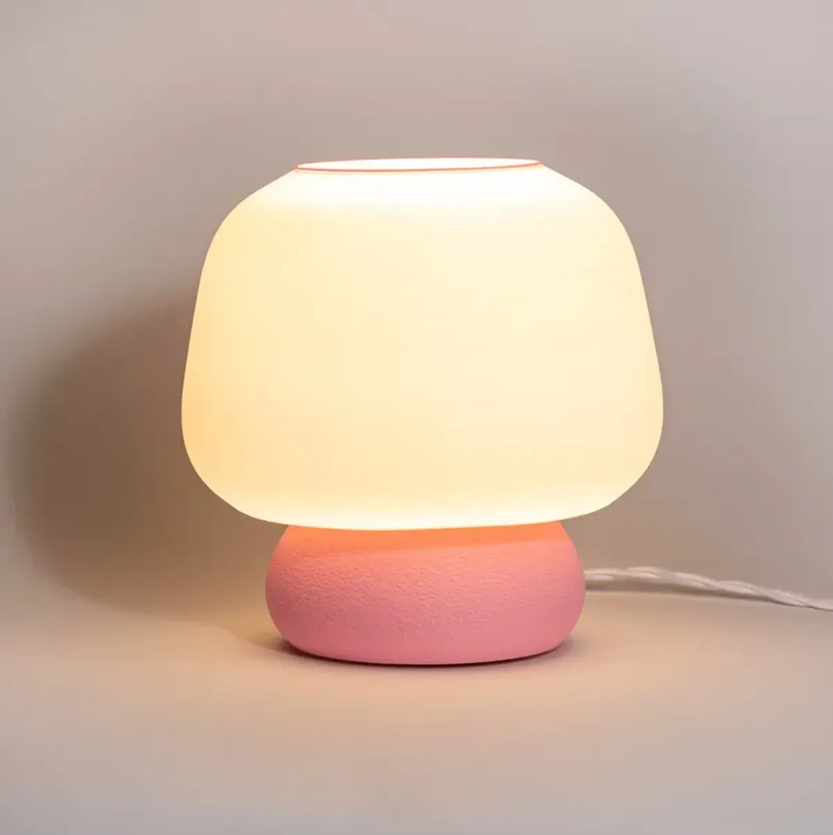 Mushroom Modern Classic Plant-Based PLA 3D Printed Dimmable LED Table Lamp