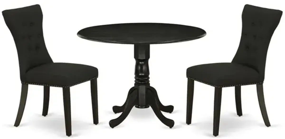 Dining Room Set Wirebrushed Black