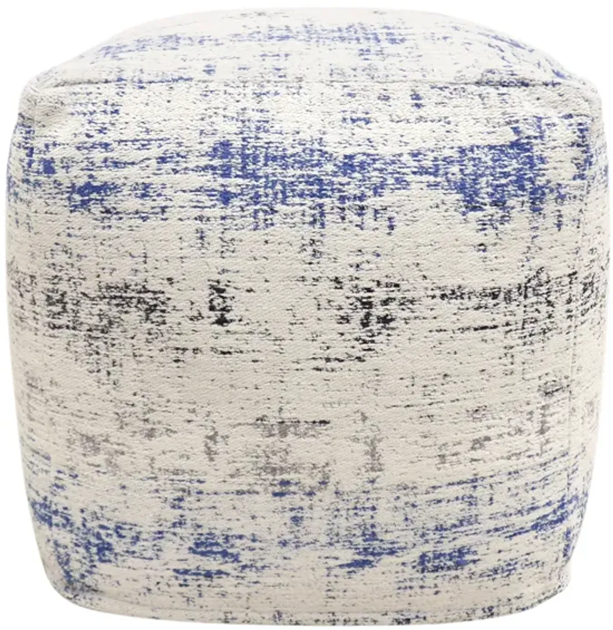 Pasargad Home Grandcanyon Distressed Cotton Pouf