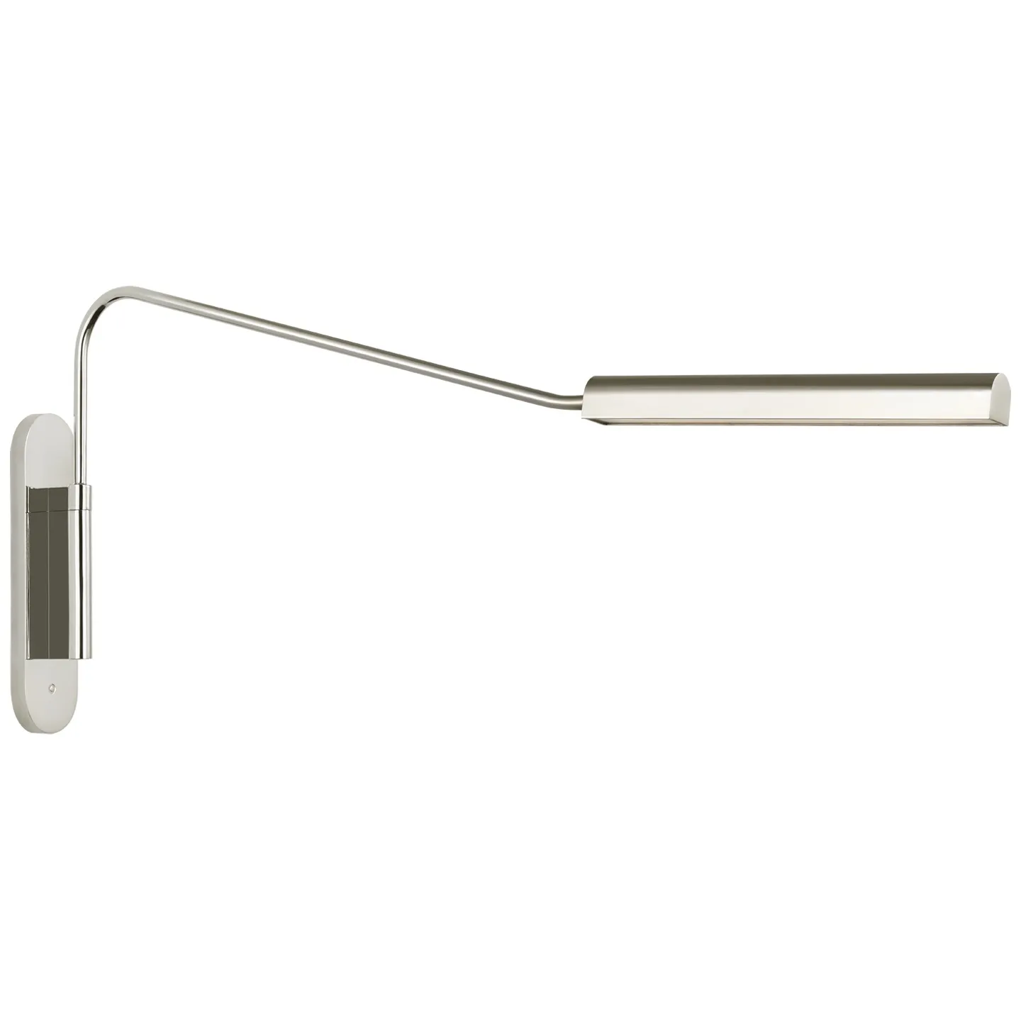 Austin Large Articulating Wall Light in Polished Nickel