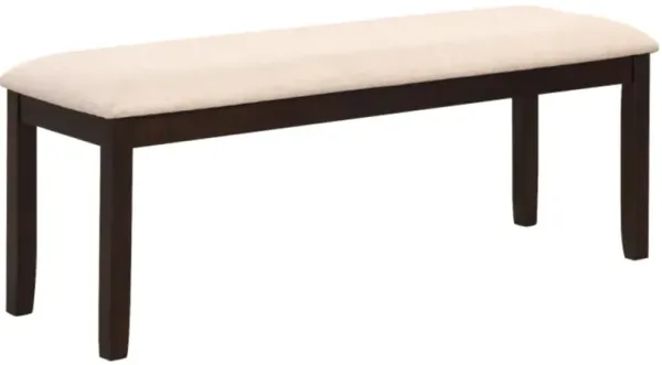 Hivvago Upholstered Ottoman Bench with Padded Cushion