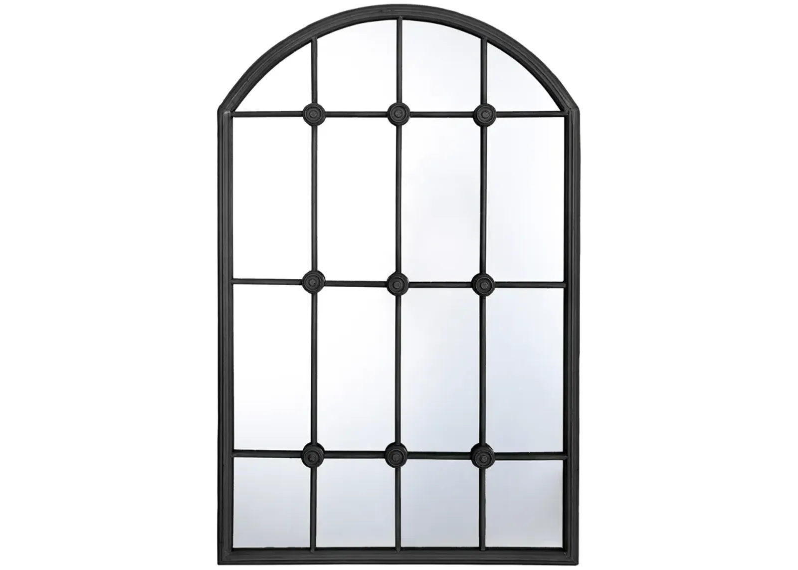 Iuka Farmhouse Window Pane Mirror