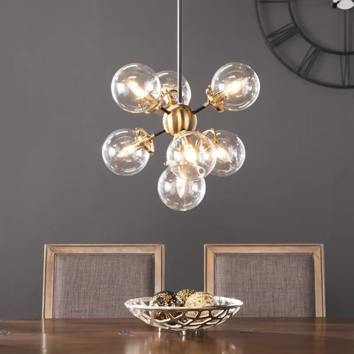 Holly & Martin Boltonly Contemporary 7-Light Pendant Lamp