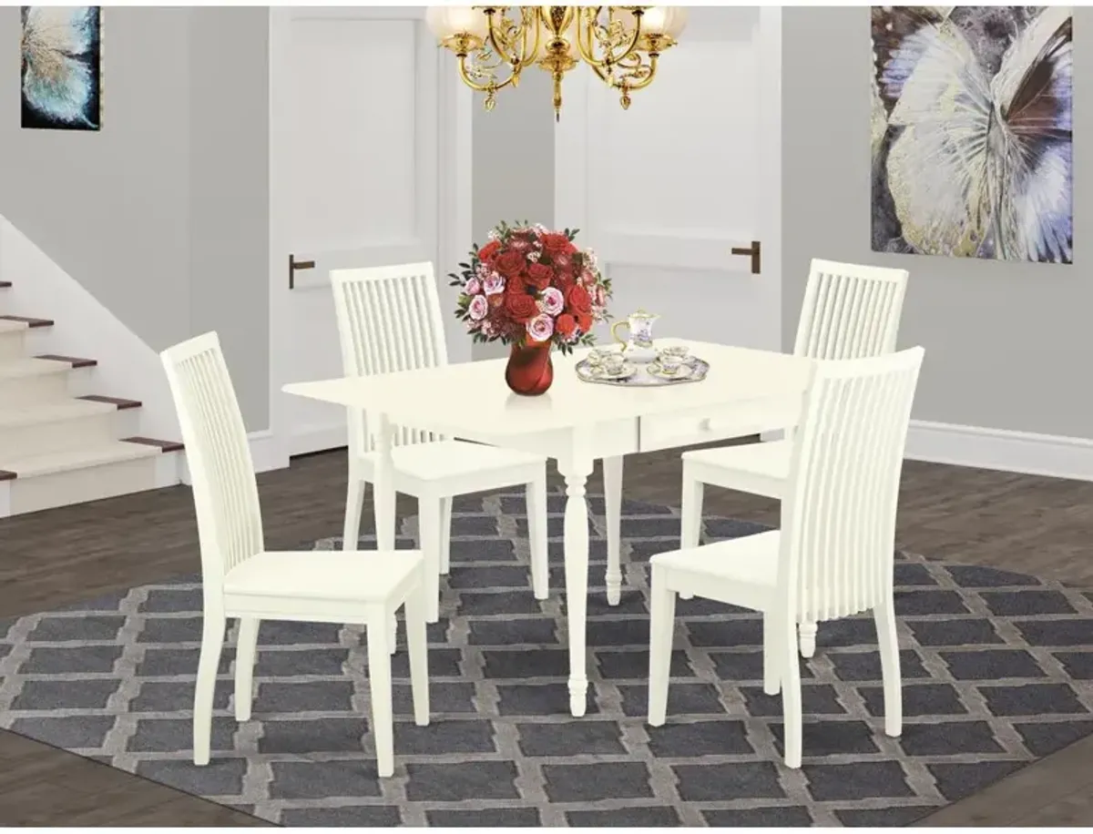 Dining Room Set Linen White