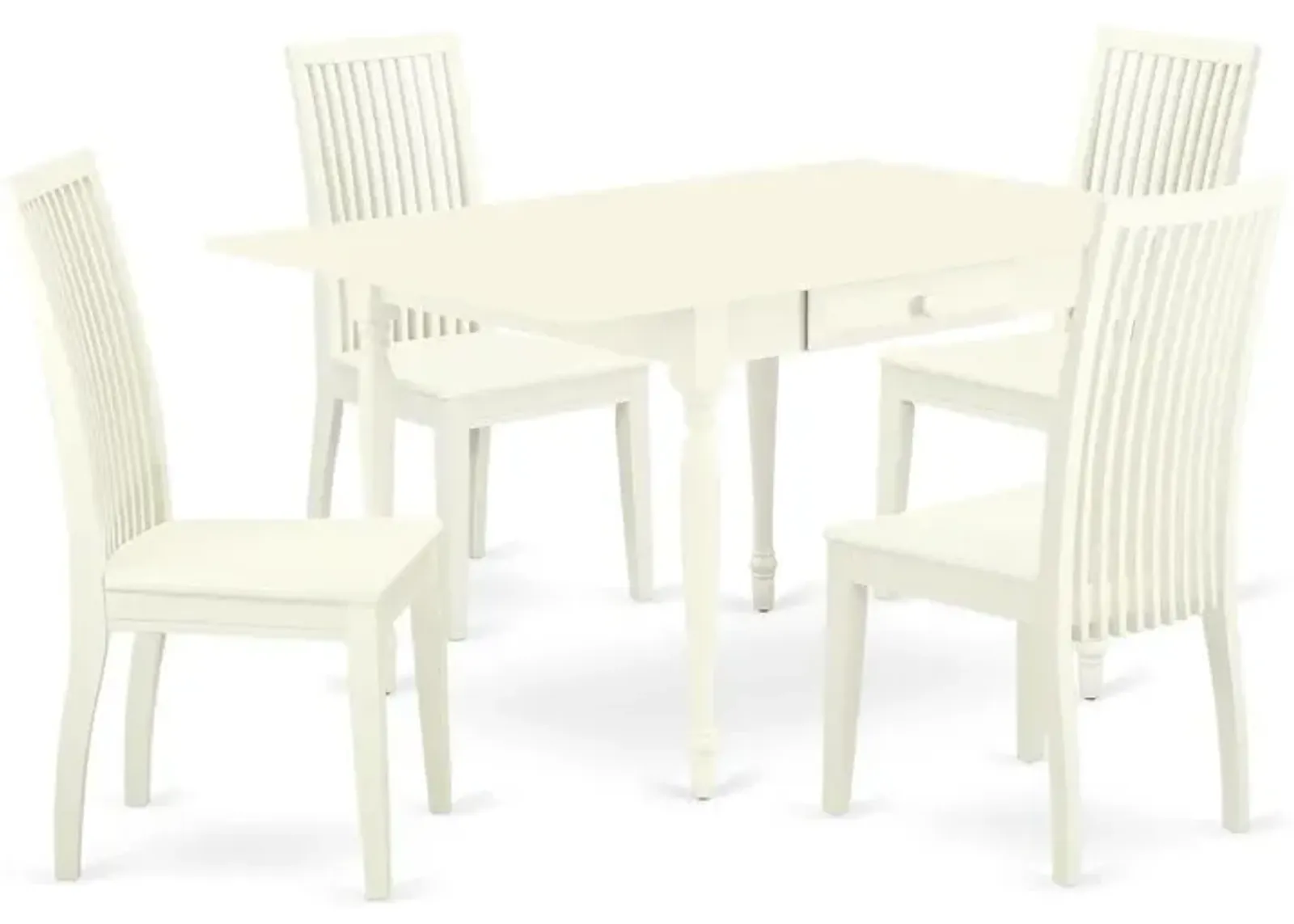 Dining Room Set Linen White