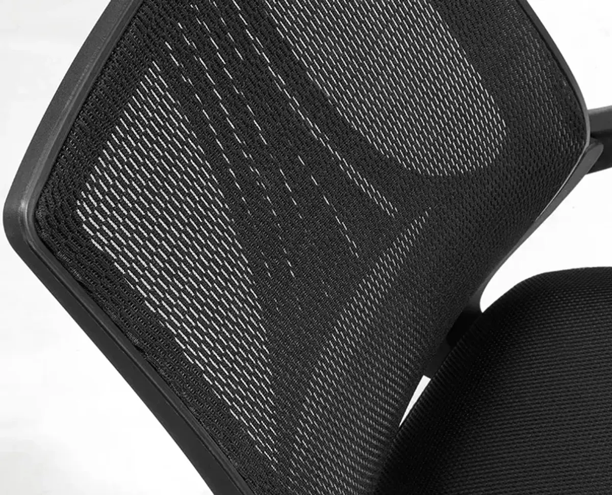 Mesh Managers Black Office Chair