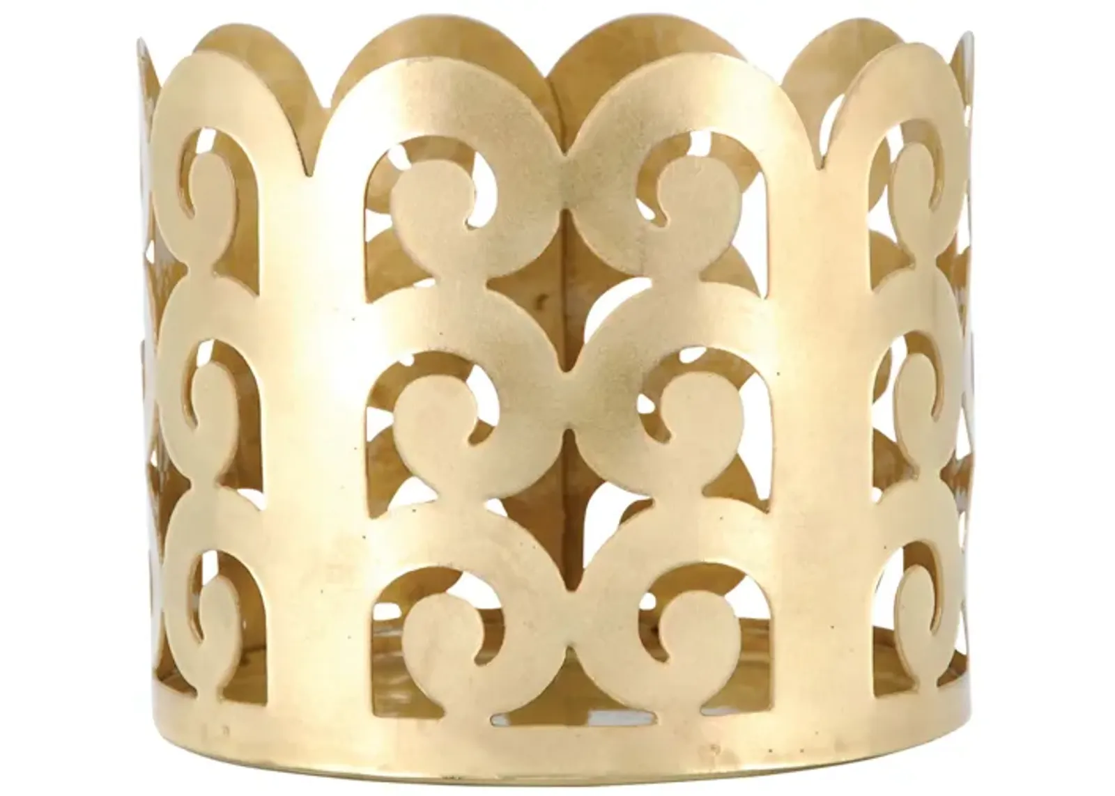 Elegance Candle Sleeve Gold