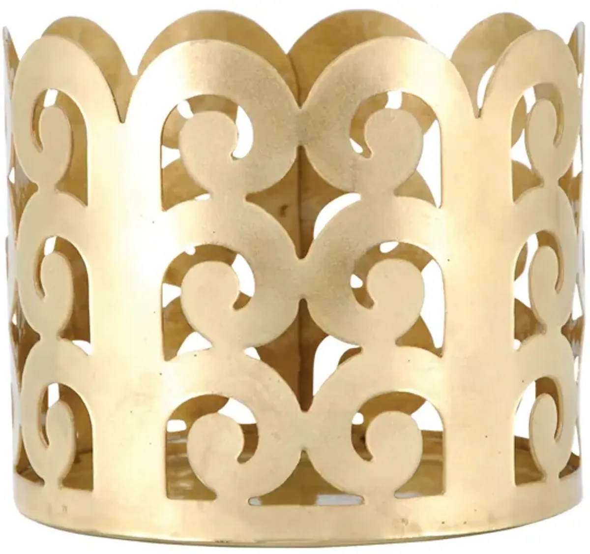 Elegance Candle Sleeve Gold