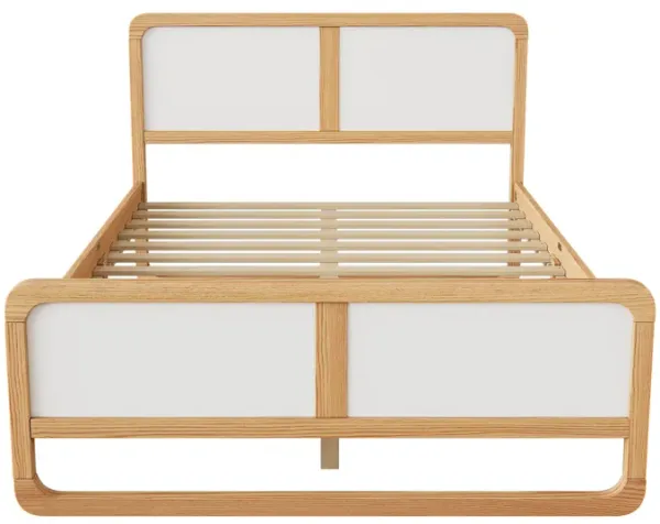 Merax Solid Wood Platform Bed